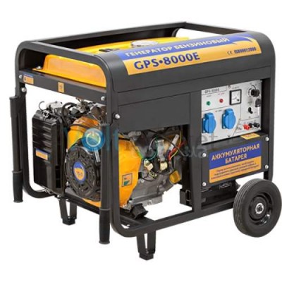 Бензиновый электрогенератор Sadko GPS-8000E